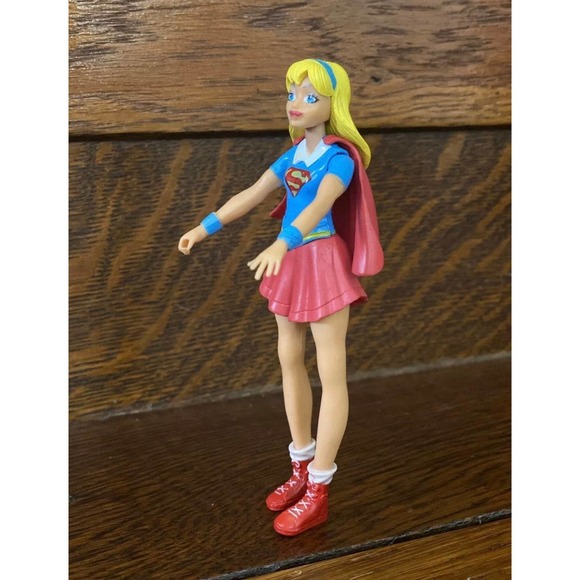 NWOT Super Girl Action Figure Doll DC Super Hero Christmas Stocking Stuffer - Picture 4 of 11